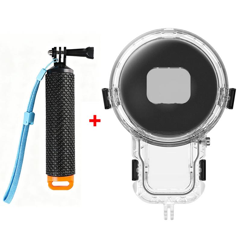 Invisible Dive Case Pro For Insta360 X5, 50M Completely Invisible Design Allows For Seamless 360 Underwater Shots Accessories