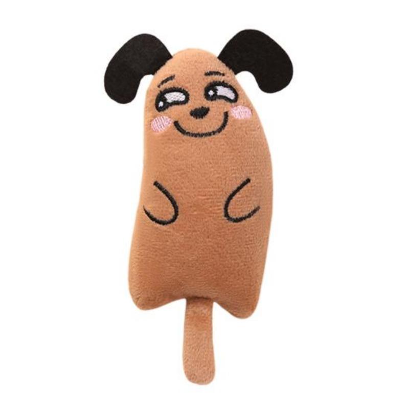 Pet Chew Toy Mouse Shape Stress Relief Comfortable Safe Puppy Squeaker Toys for Indoor