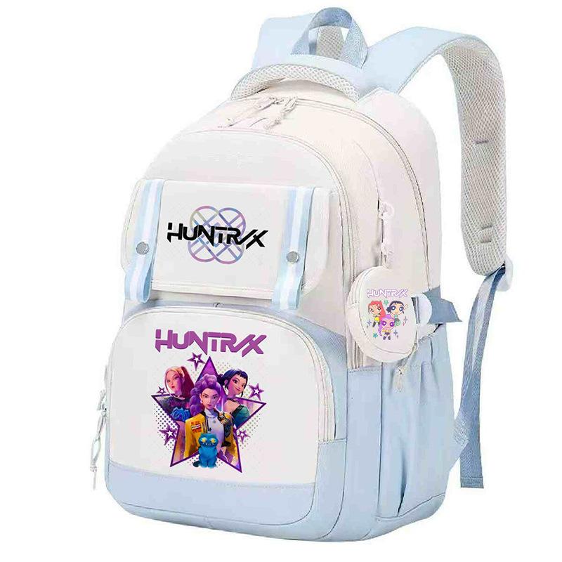 KPop Demon Hunters Demon Hunters Peripheral Korean Version Schoolbag To Reduce the Burden and Protect the Spine for Primary and Secondary