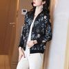 Spring Clothing Retro Jacket for Women Middle-aged Mother Spring and Autumn Jacket Cardigan Baseball Jacket