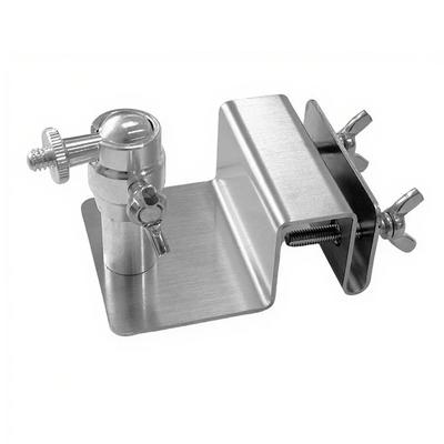 Adjustable Stainless Steel Gutter Mount Camera Bracket For Eufy/Arlo Solar Panels With 1/4-20 Threads