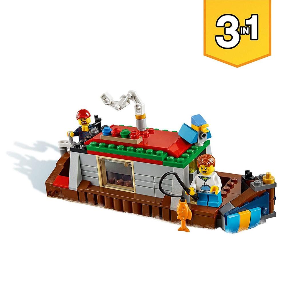 LEGO Creator Cabina nel Bosco 31098 Giocattolo con Mattoncini per Bambine e Bambini