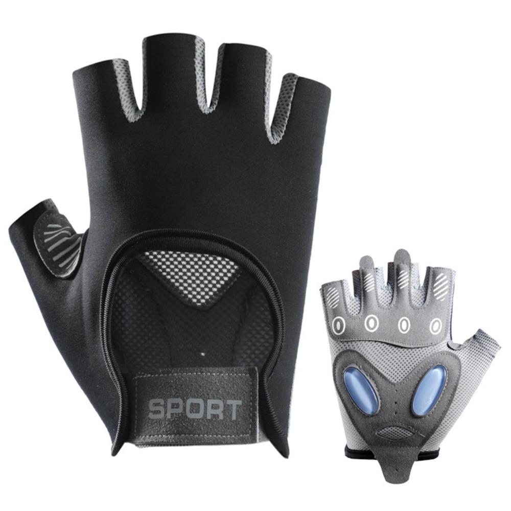 New cycling gloves women's non-slip protective half-finger open finger breathable outdoor sports fitness gloves women