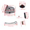 1 Ensemble Pignon d'Entraînement 10 Dents 3 Trous Couvercle d'Embrayage Convient pour Vélos Motorisés 49cc 60cc 66cc 80cc Accessoires