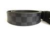 Authentic LOUIS VUITTON Damier Graphite Infini Inventure Buckle Belt Size M #a877  Refurbished