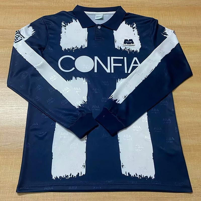 Vintage Unpopular Classic Jersey Chivas Mexico Americas Monterrey Atella Home and Away Football Jersey Long Sleeve