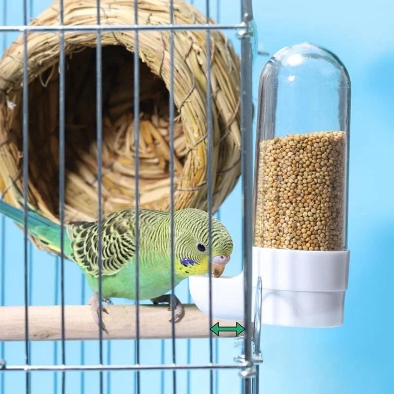 Hängende Futterstation für Haustiere, Eichhörnchen, Papagei, Wasserspender, Vogelfutterbox, Käfigzubehör, Vögel, Zubehör