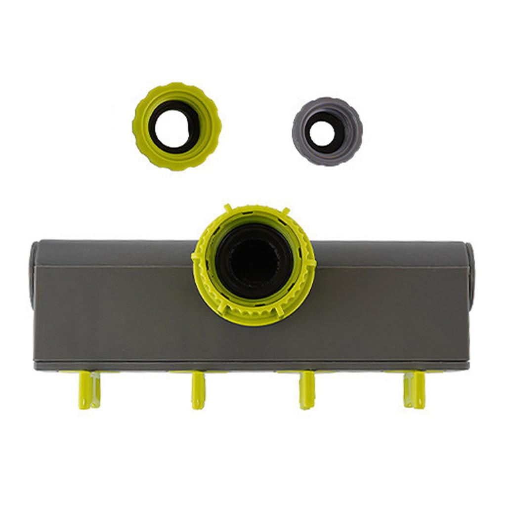 4 Way Garden Hose Splitters Faucet Diverter Tap Hose Connector Hose Pipe Splitter Water Distributor