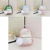 Childrens Princess Backpack With Plush Ball Decoration For School And Outings