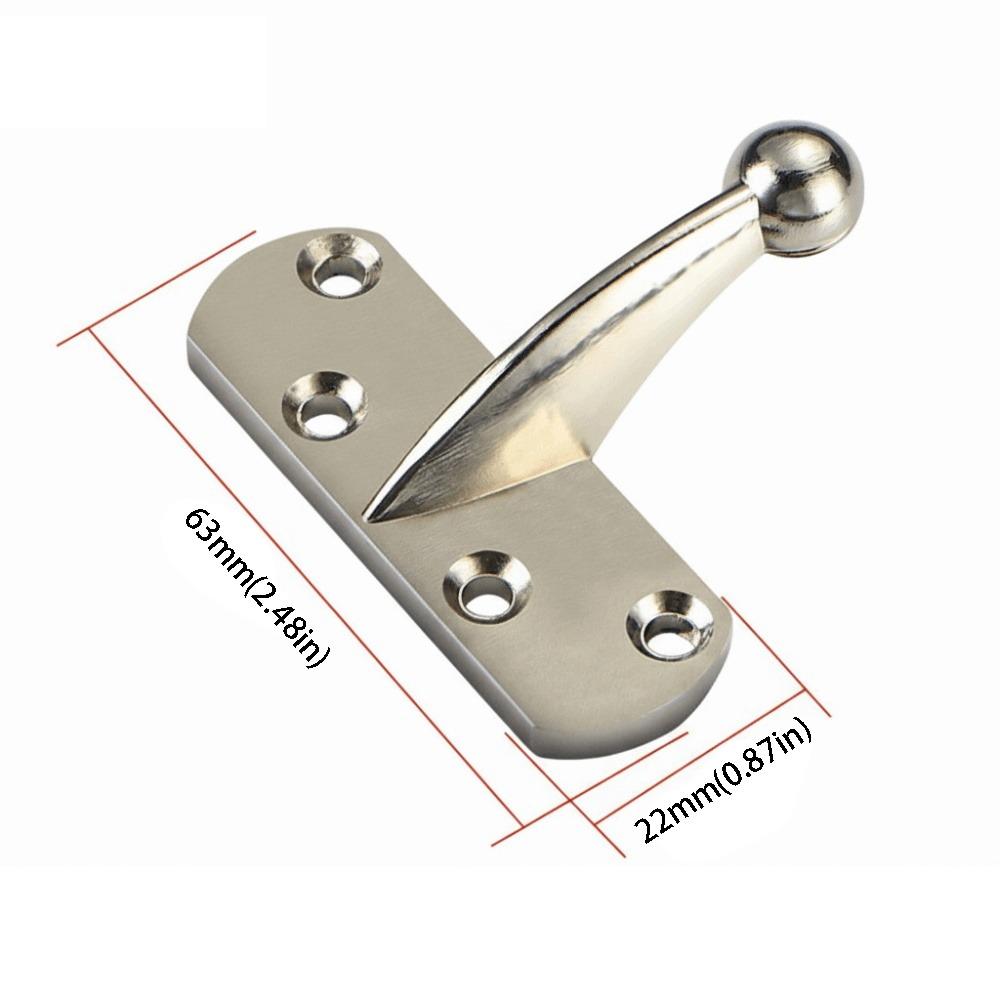 

Thicken Solid Aluminum Alloy Anti Theft Buckle Brushed Nickel Indoor Safety Buckle Door Lock Hardware Child Safety Protection серебряный