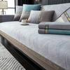 Affordable Luxury Style Sofa Cushion Four Seasons Universal Non-Slip Cushion Cover Cloth Modern High-End Gray Leather Sofa Cover Towel
