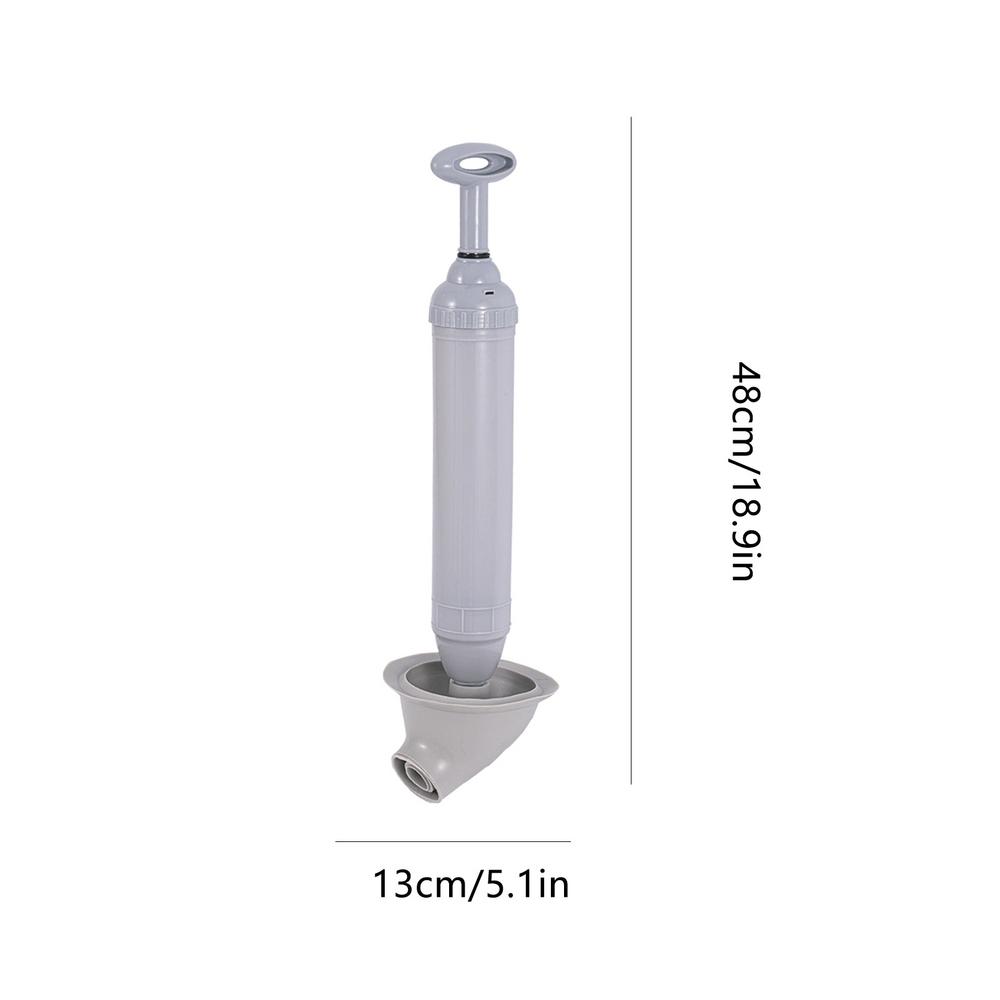 Toilet Unclogger Pumping Injector Sustainable Multifunction Plunger Heavy Duty Vacuum High Pressure Plunger For Bathroom Kitchen