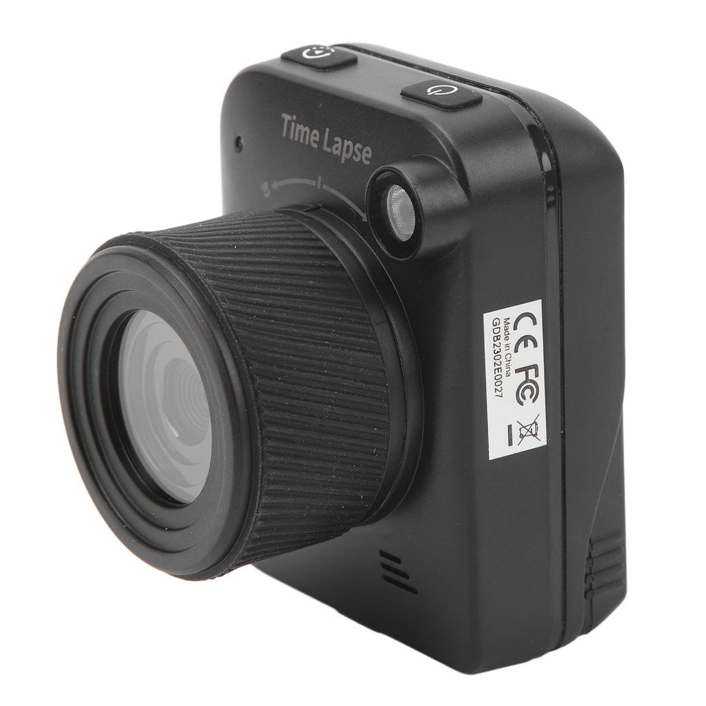 4K 32MP Time Lapse Camera Outdoor Construction Full Color Timelapse Camera with 2.0in LCD Screen Macro Shooting IP66