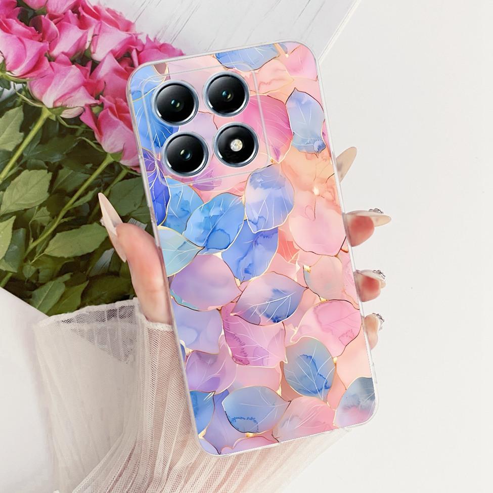 Transparent Casing For Xiaomi 14T Pro Case Cute Cat Luxury Fashion Butterfly Funny Cool Painted Cover 2407FPN8EG