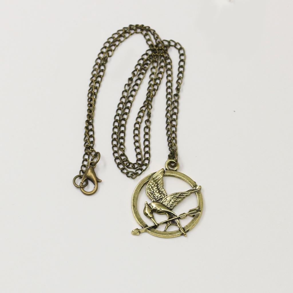 Harry Potter Deathly Hallows Luna Pendant Necklace - Retro Sweater Chain.