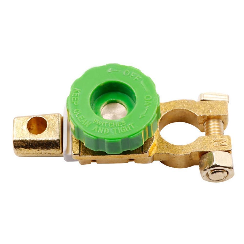 

Выключатели питания из чистой меди/алюминия, цинкового сплава, отсекатели, изоляторы клемм автомобильного аккумулятора, для лодок/яхт Aluminum Alloy-Green-17mm