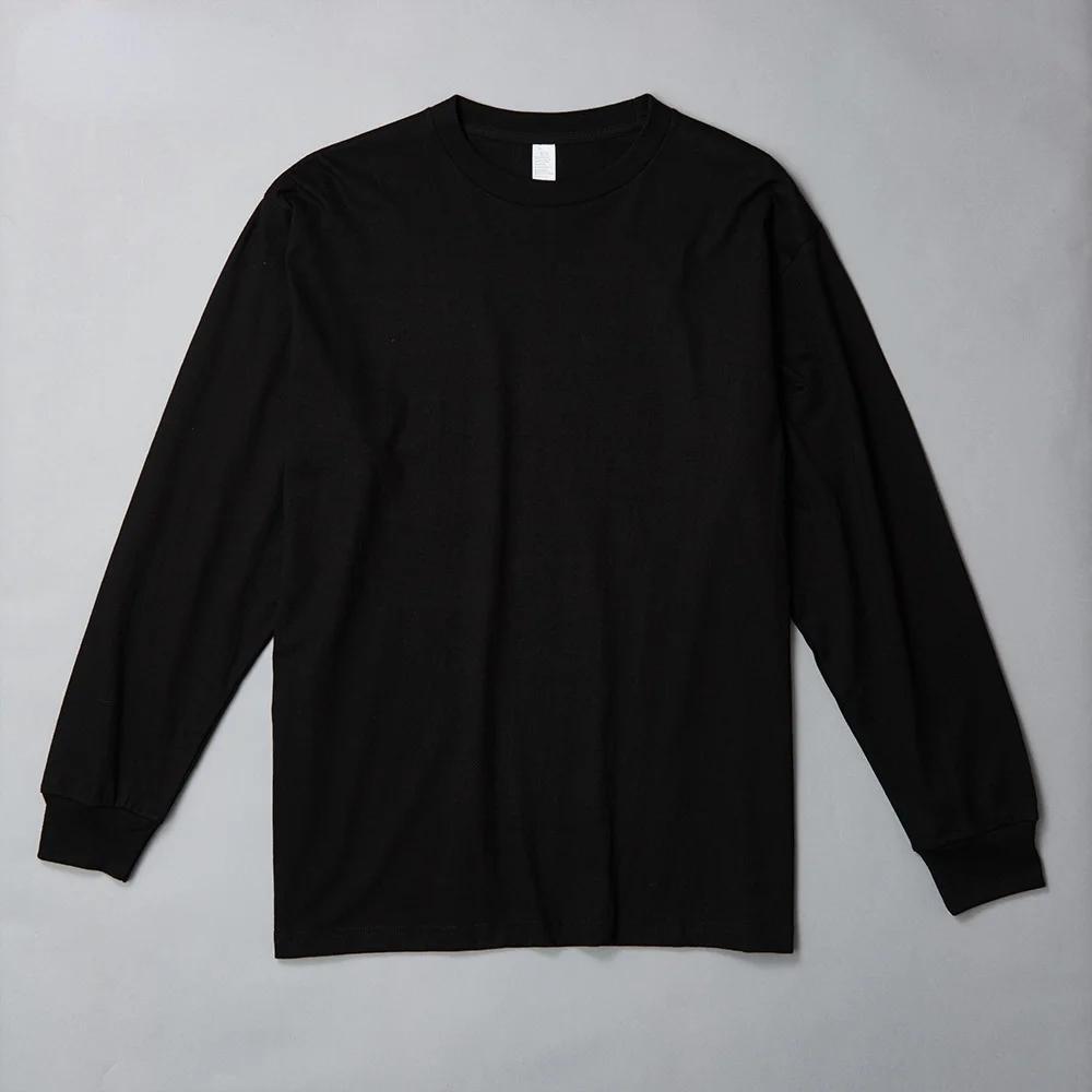 Men s Round Neck Solid Color Pullover Men s T Shirt Oversized T Shirt  Casual Mens Clothing Off White XS（old） чёрный