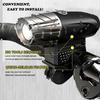 USB Rechargeable Bright LED Bicycle Bike Front Headlight and Rear Tail Light Set