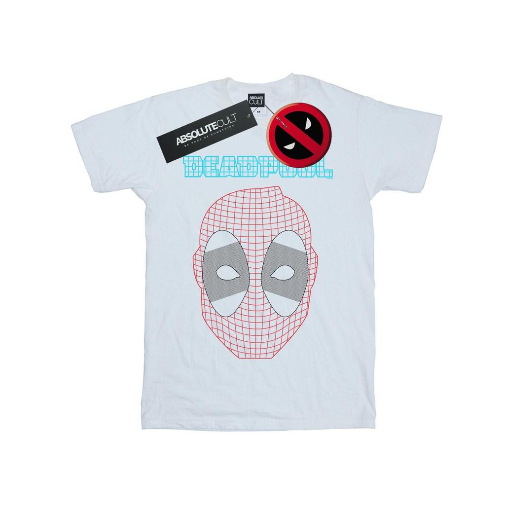 Marvel Camiseta de Malla para Hombre de Deadpool