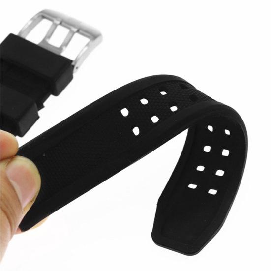 23mm Silicone Wrist Watch Band Bracelet Strap Belt Replacements for Luminox