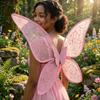 Organza Butterfly Princess Wings Sparkle Cosplay Elf Wings Costume Wings  Halloween Party