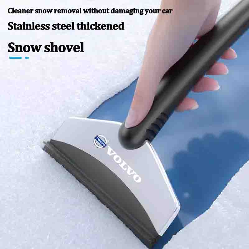 AABAO1 Volvo Emblem Car Snow Brush Cleaning Shovel Glass Ice Scrapers Tool Accessories For Rdesign V60 V40 XC90 S60 C30 XC60 V50 XC40
