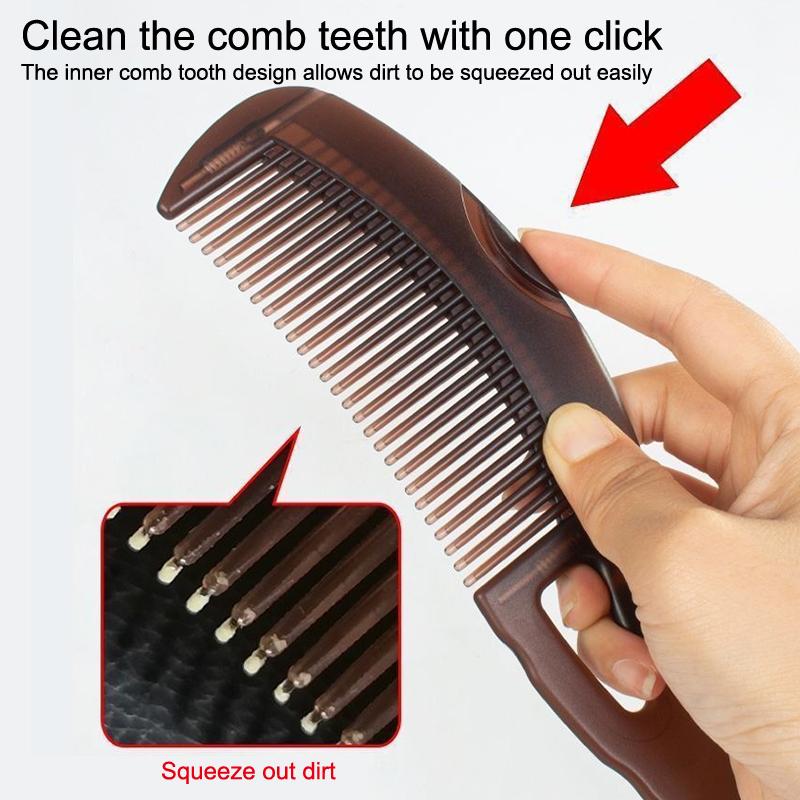 Soft Bristle Hair Washing Massage Comb Degreasing Dandruff Removal Household Scalp Cleaner for Shower Hair Care