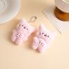 Cute cartoon animal series plush toy brooch doll piglet pin bag decoration student gift