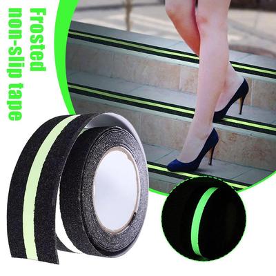 Autocollants dépolis antidérapants Autocollants de sol résistants à l'usure Ruban Avertissement Sol Multifonction Anti-chute Escaliers Tapis antidérapants X3E8