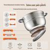 Jingdong Jingzao 304 Stainless Steel Multi-Layer Steamer Pot