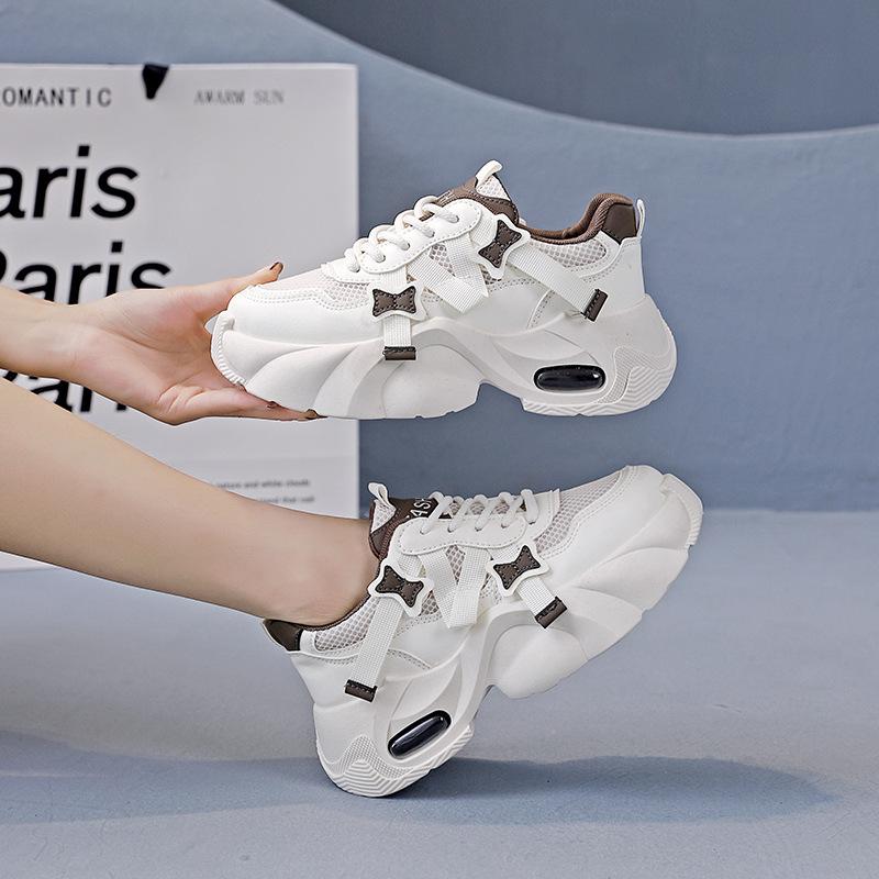 ins Han platform dad shoes 2025 autumn new street shot student running sneakers heightening casual YB-2809