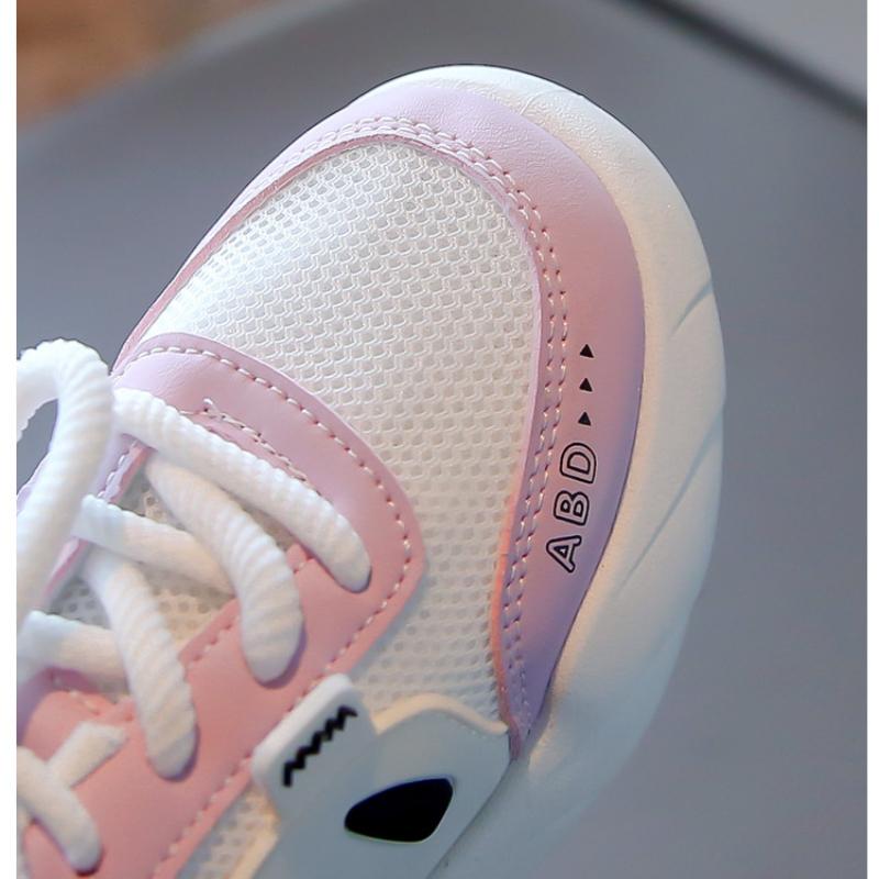 Jarní a podzimní nové chlapecké a dívčí pohodlné sportovní boty s měkkou podrážkou na běžné nošení