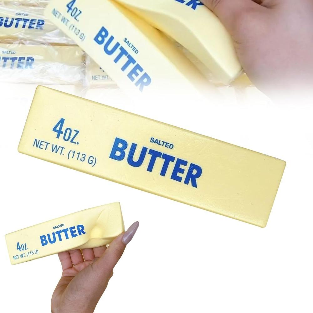 Mačkací hračka Simulované máslo Měkká hračka na odbourání stresu Pomalé vracení Senzorická Fidget hračka pro úzkost ADHD Autismus Dárek pro děti Dospělé