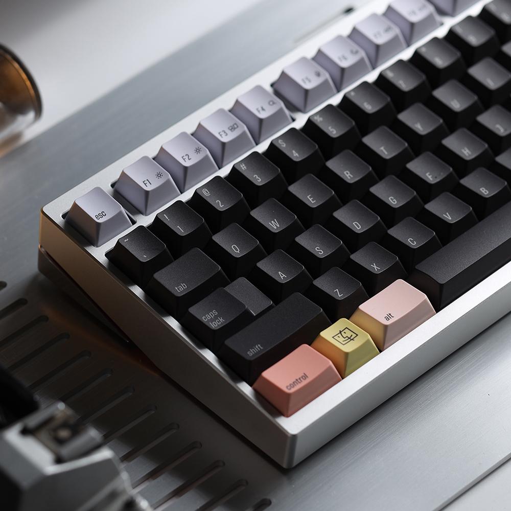 Retro 2100 Theme Keycap Set 145key PBT Originate Custom Personalized Keyboard Cap Cherry Profile KeyCap for Mechanical Keyboard