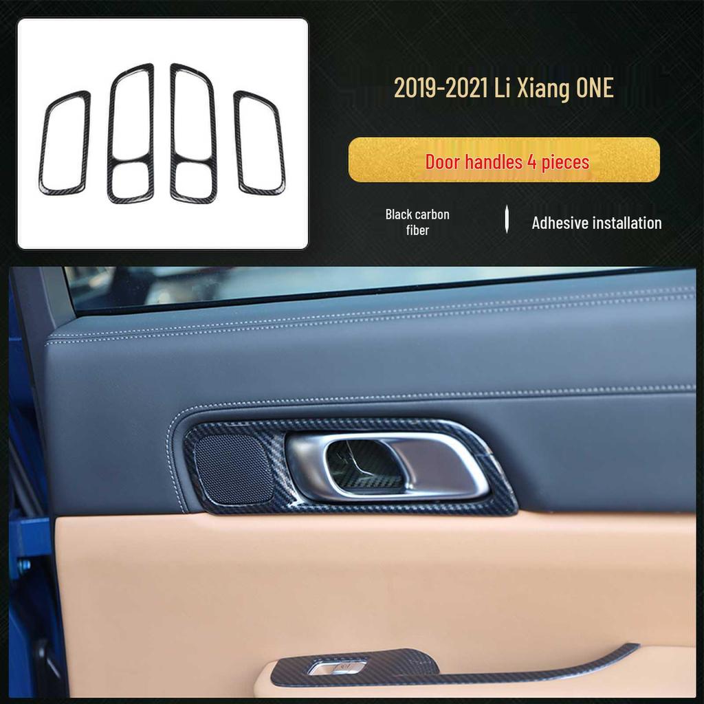 19-21 Li ONE Carbon Fiber Gear Panel Sticker for Center Console