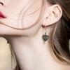 Vintage Alloy Heart Charm Pendant For Handmade Necklace Jewelry Accessories Lightweight Crafting Supplies