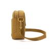 Sac bandoulière léger en nylon pour hommes femmes Sac messager décontracté à bandoulière avec poches zippées