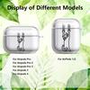 Cartoon Dog Cat Case For Airpods 2 4 Pro3 1 Pro2 Pro 3 Clear Earphone Cases Cover