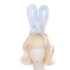 Rabbits Ears Hairband Photo Props Easter Hair Hoop Hairband Party Headpiece Fun Headbands for Music Festival