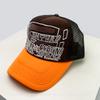 Baseball Lettering Alphabet Printed 3D Style American Women  Men For Neutral Gender Fresh Caps Peaked Hats Sunshade Personal Breathable Color Block