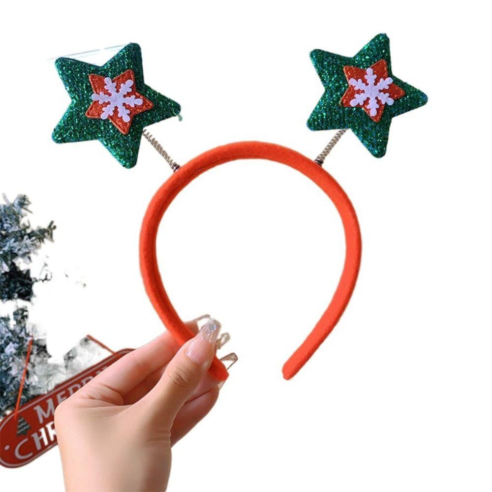 Hairpin Christmas Headband Xmas Antler Hair Clip Creative Santa Claus Hair Hoop  Outdoor