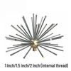 All-Copper Dandelion Crystal Ball Fountain Set for Park and Courtyard Landscaping