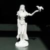 Morrigan Resin Statue  Battle Goddess With Crow Mythological Decor Collector Edition For Meditation Room Or Study