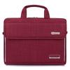 BRINCH Nylon Laptop Bag 14-16 Inch Notebook - Adjustable Crossbody Messenger With Inner Sleeve Water Resistant Shockproof