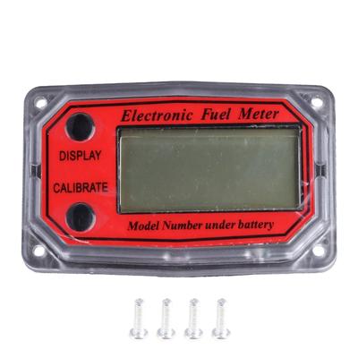 Digital- for Turbine Flow Meter Digital LCD Display Oil Fuel Flowmeter Measure for Diesel Kerosene Gasoline Meter Displa