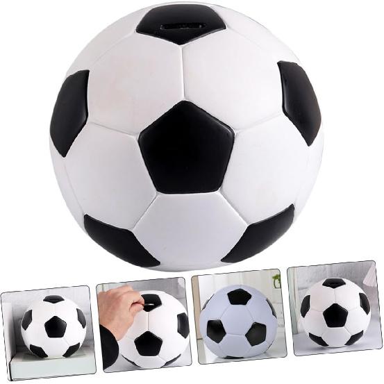 

Футбольная копилка Копилки для взрослых Детей Футбол Офисный декор Настольное украшение Домашнее украшение Копилка для мальчиков Футбольный мяч для детей Мальчики Футбол