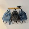 Zaino in Denim Multifunzionale da Donna