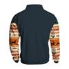 Men's Western Hooded Sweatshirt Long Sleeve Pattern Print Pullover