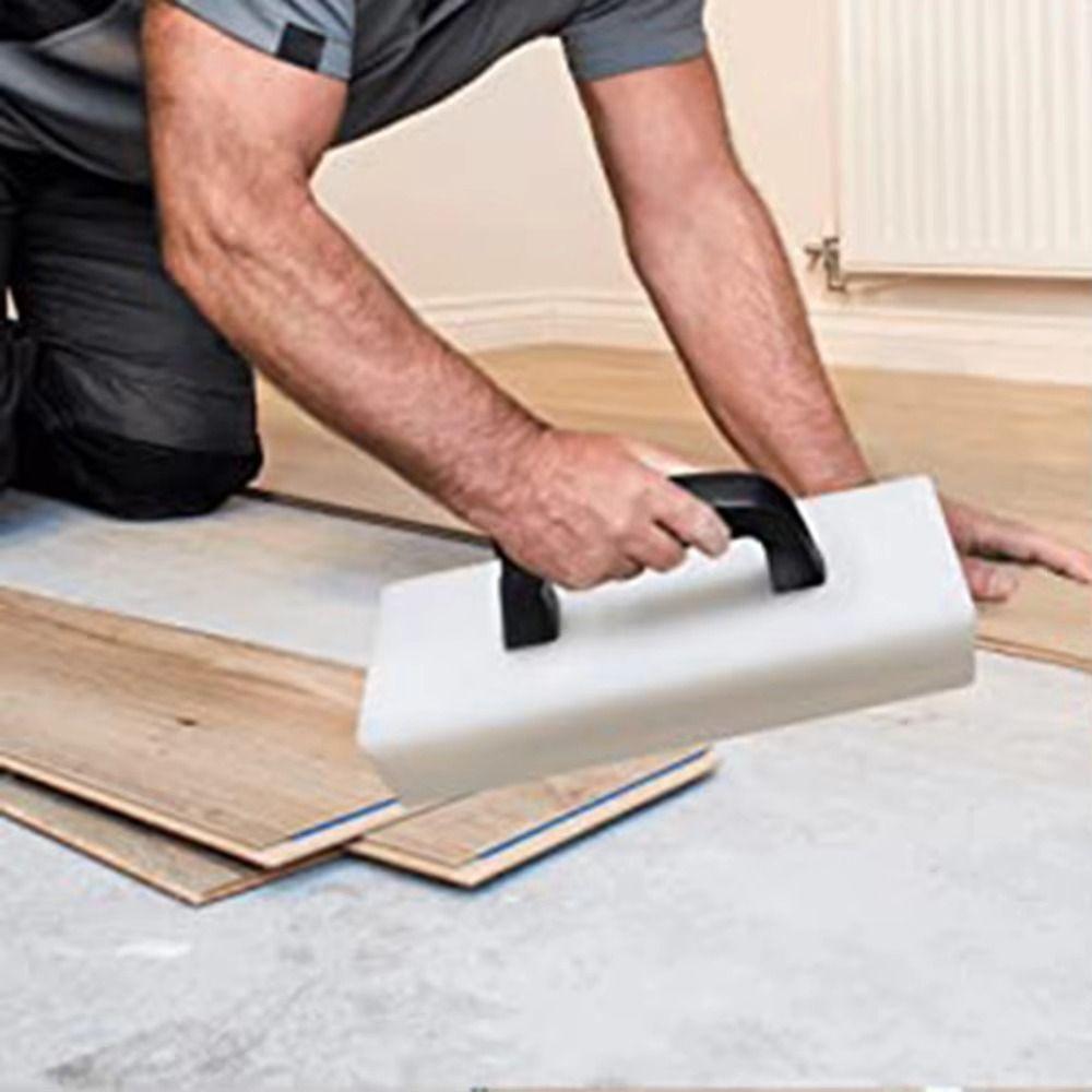 Nylon White Tapping Block Smooth Edges Plank Grabber Tool Kit Gap Fixer Tool  Floor Installation