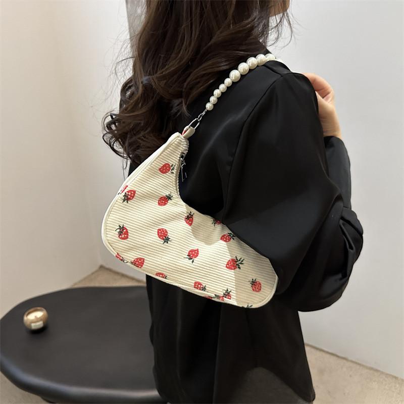 Fashionable Street Style Canvas Handbags For Women With Unique Aesthetic Design
